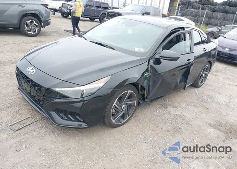 2022 Hyundai Elantra N Line from USA, damaged, VIN KMHLR4AF8NU303150